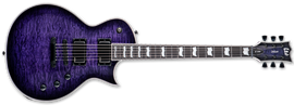 LTD EC-1000 See Thru Purple Sunburst 6-String Electric Guitar 2023